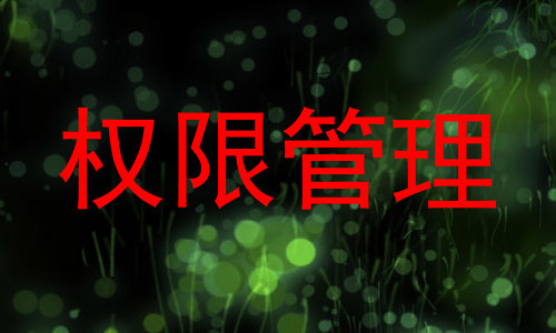 权限管理