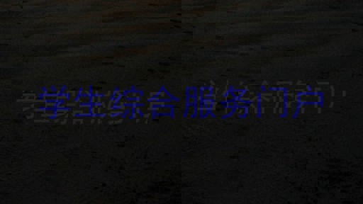 学生综合服务门户