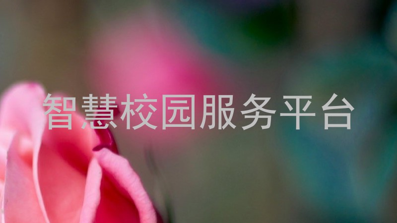 智慧校园服务平台