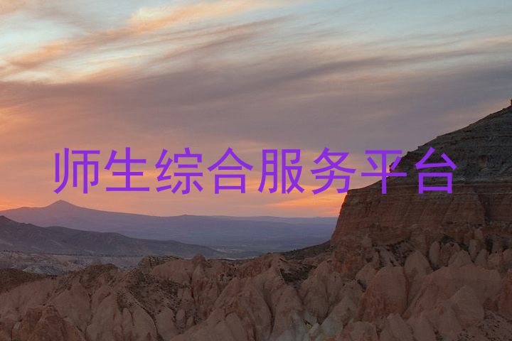师生综合服务平台