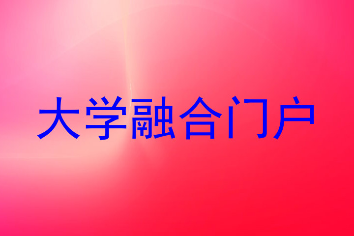 大学融合门户