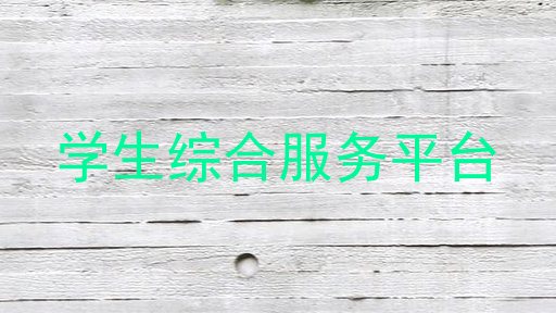 学生综合服务平台