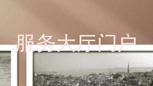 服务大厅门户