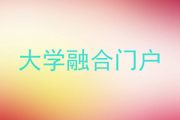 大学融合门户