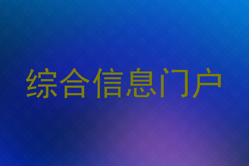 综合信息门户