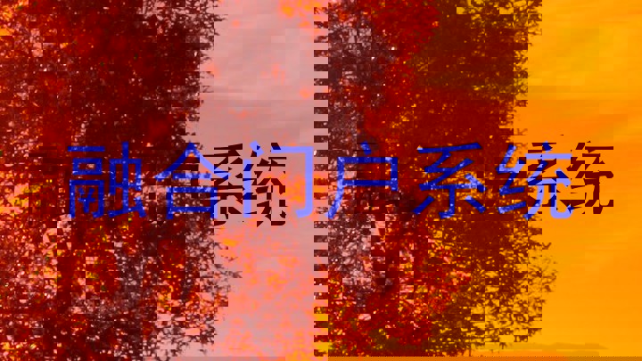 融合门户系统
