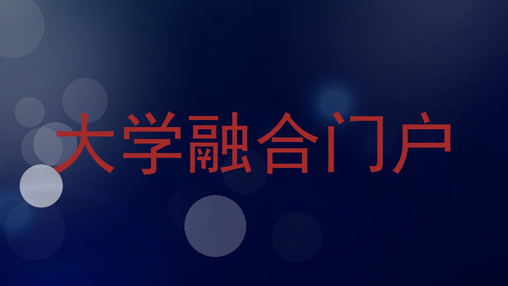大学融合门户