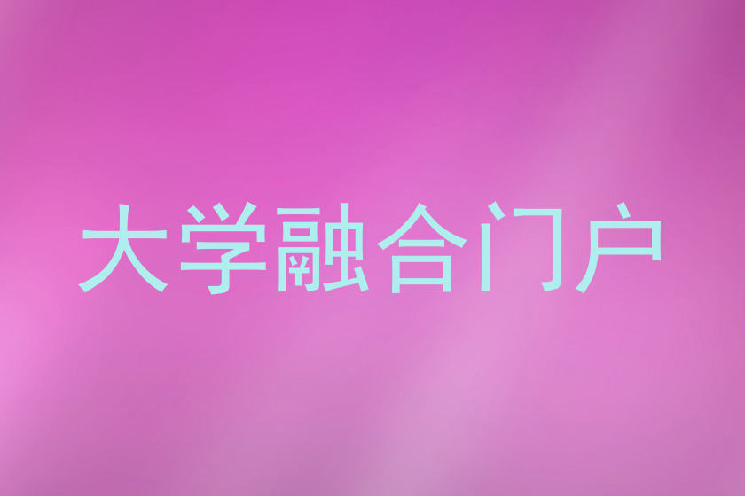 大学融合门户
