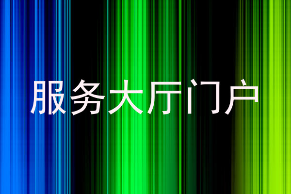 服务大厅门户