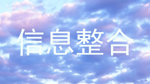 信息整合