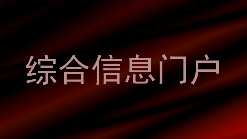 综合信息门户