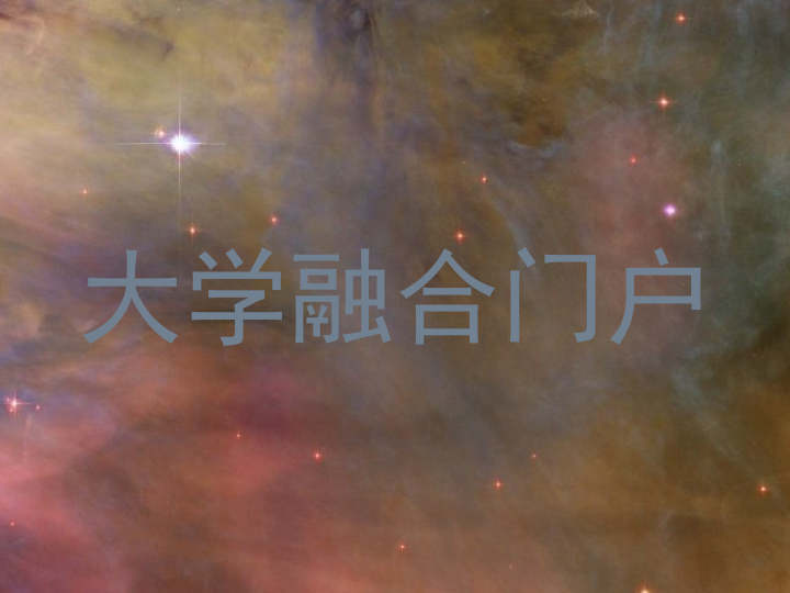 大学融合门户