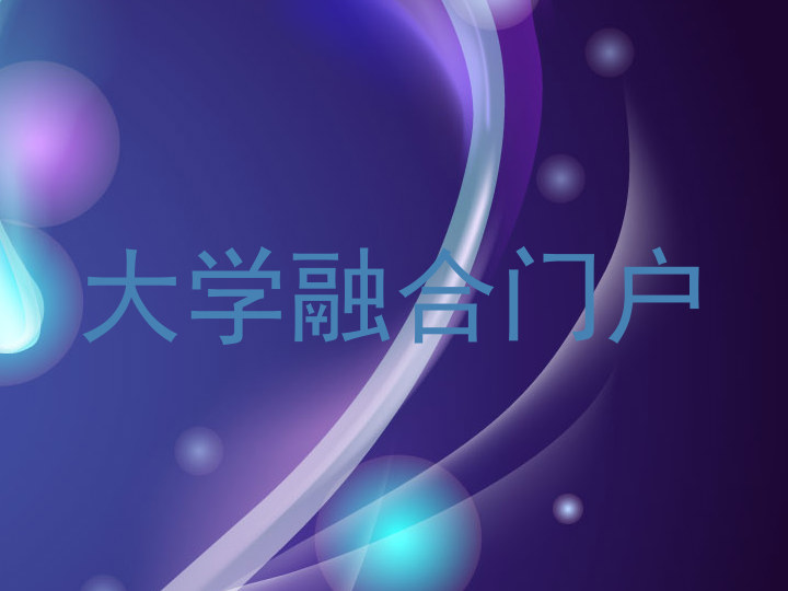 大学融合门户