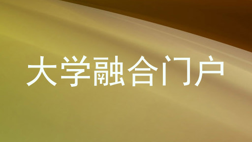 大学融合门户