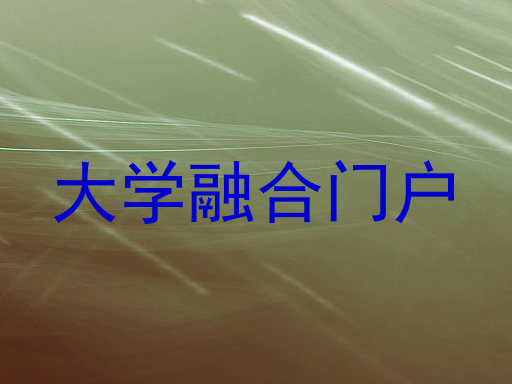 大学融合门户