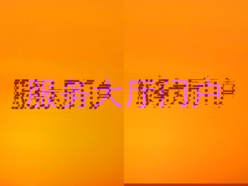 服务大厅门户