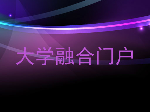 大学融合门户