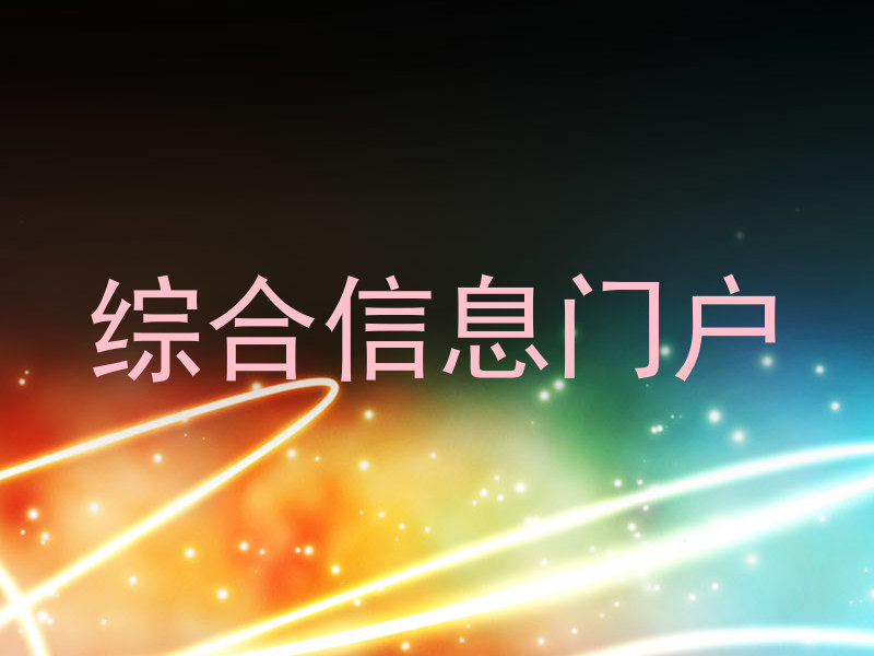综合信息门户