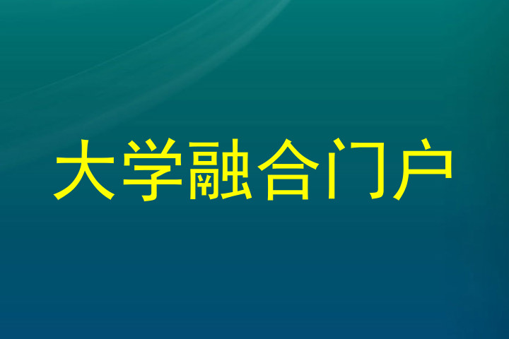 大学融合门户