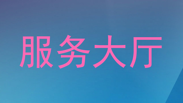 服务大厅