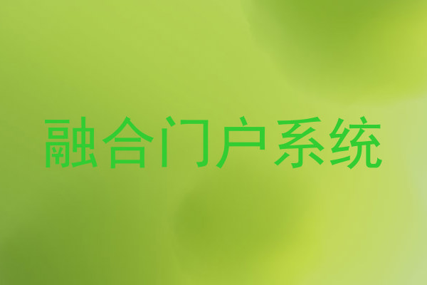 融合门户系统
