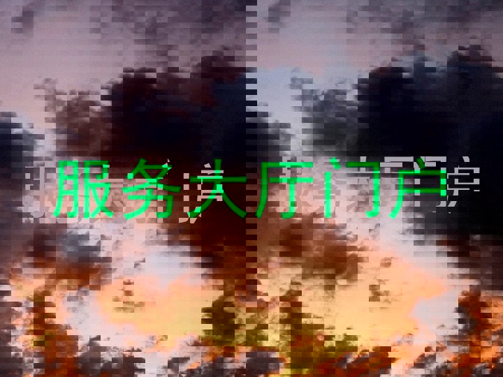 服务大厅门户