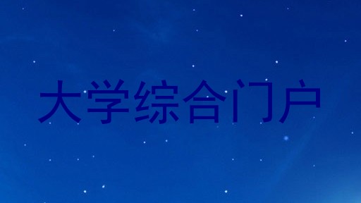 大学综合门户