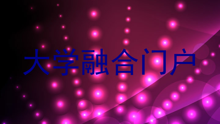 大学融合门户