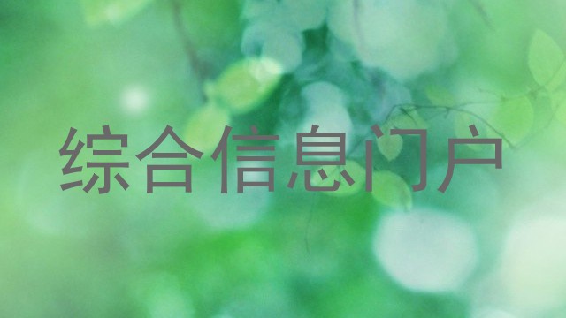 综合信息门户