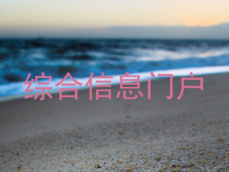 综合信息门户