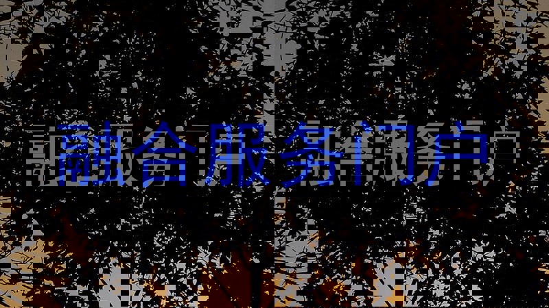 融合服务门户