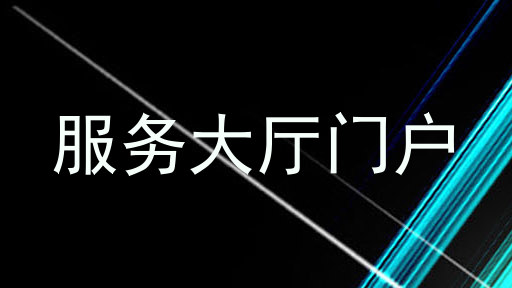 服务大厅门户
