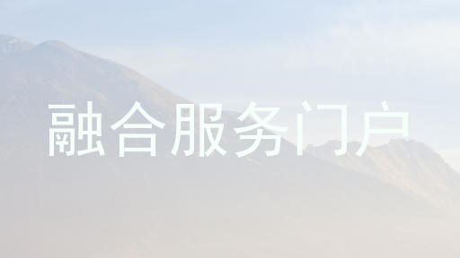 融合服务门户