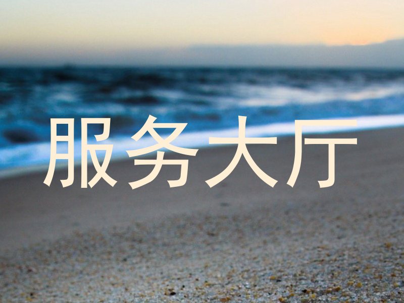 服务大厅