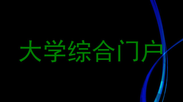 大学综合门户