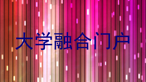 大学融合门户