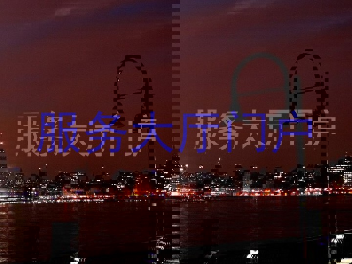 服务大厅门户