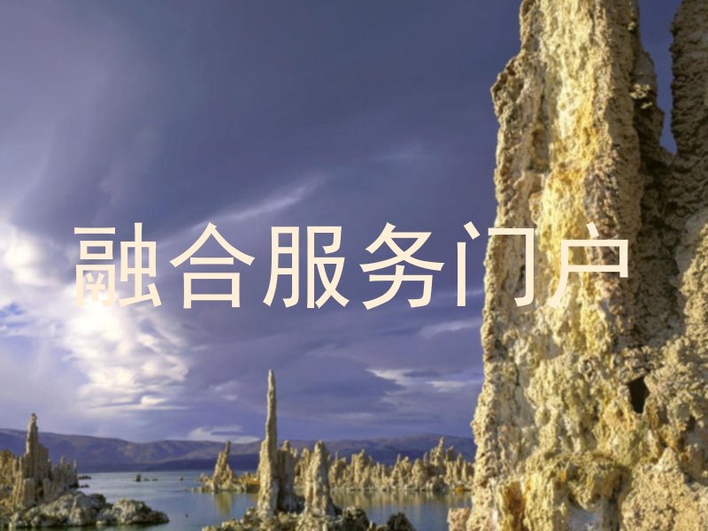 融合服务门户