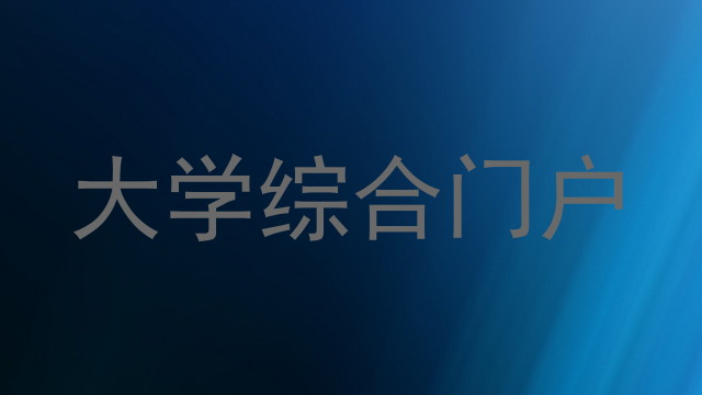 大学综合门户