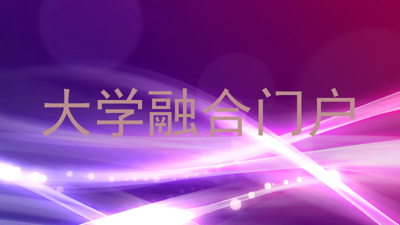 大学融合门户