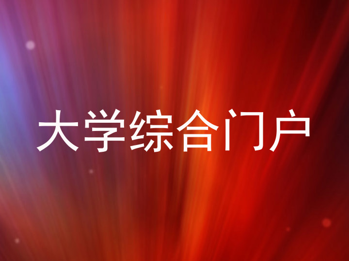 大学综合门户
