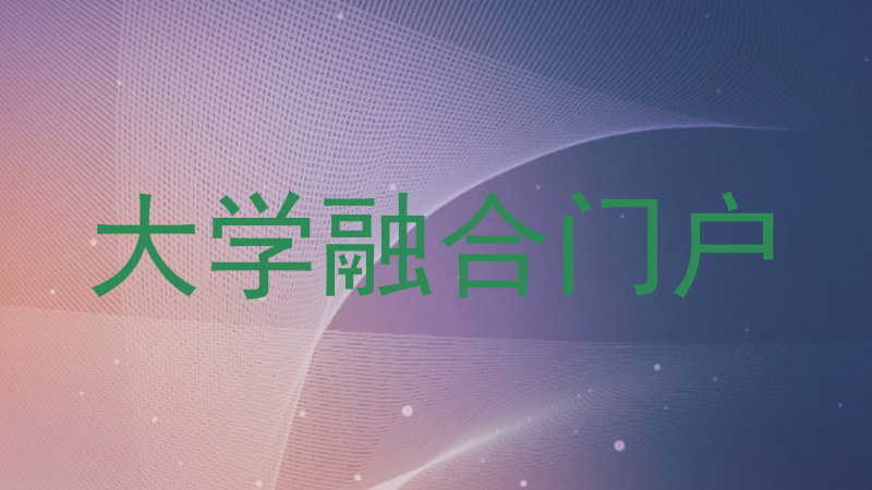 大学融合门户
