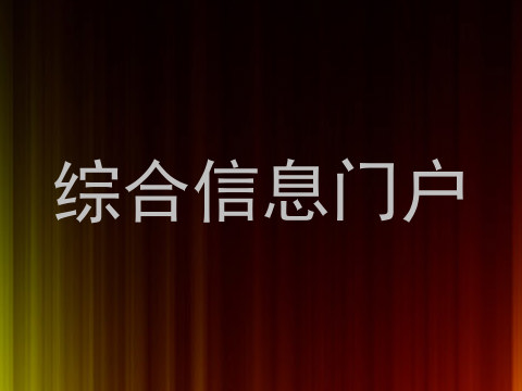 综合信息门户
