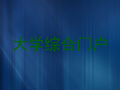大学综合门户