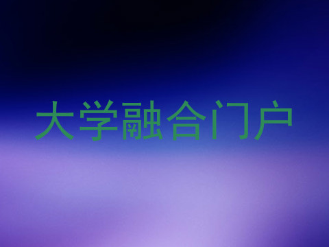 大学融合门户