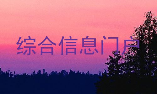 综合信息门户