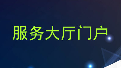 服务大厅门户