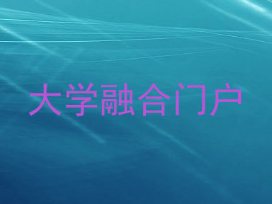 大学融合门户