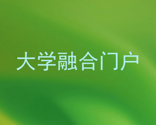 大学融合门户