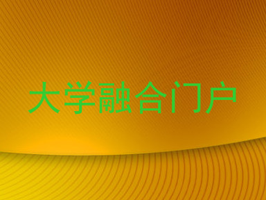 大学融合门户